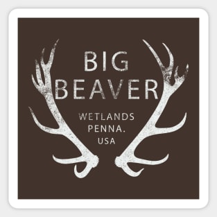 Big Beaver, PA - Wetlands (Distressed) Sticker